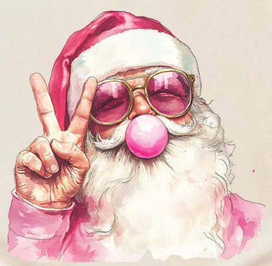 Bubble Gum Santa