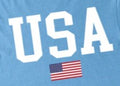 USA with American Flag